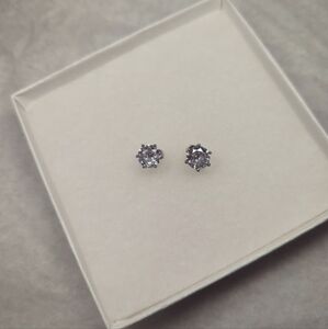 Triple A CZ Stud Earrings